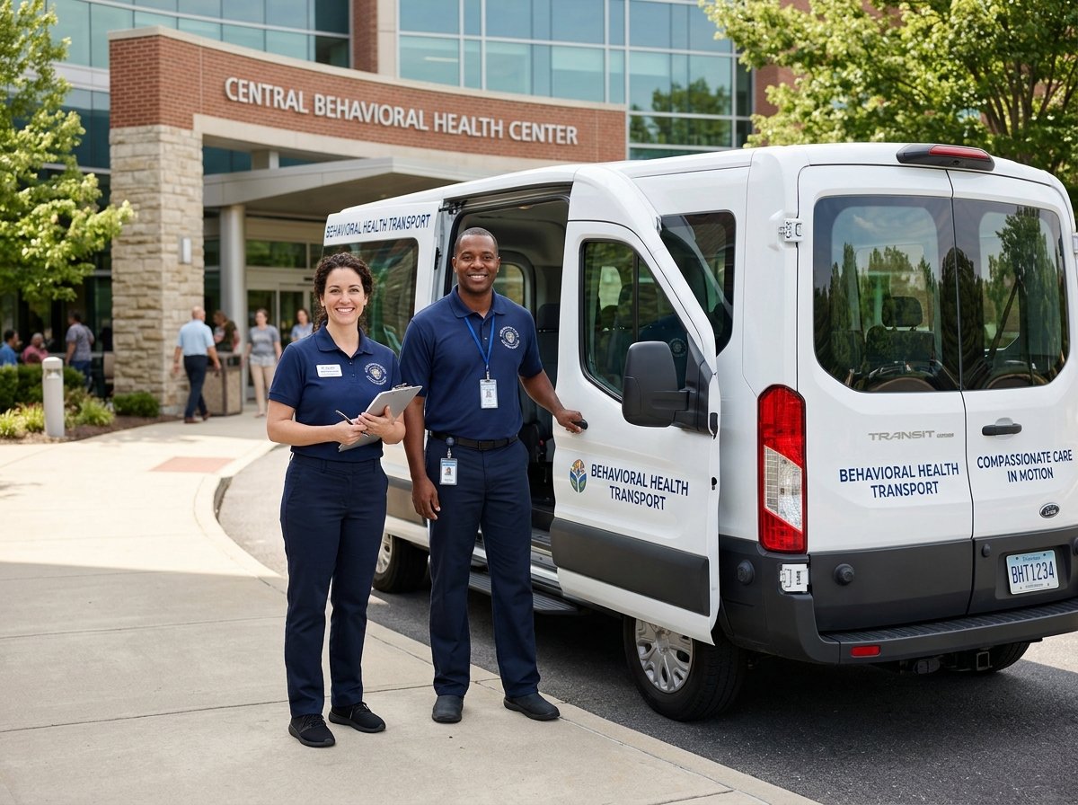 DHA behavioral health secure transportation team