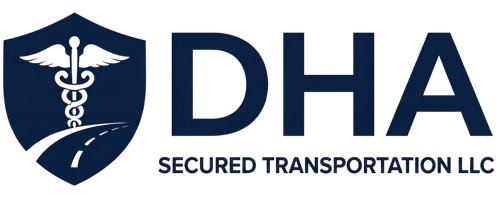 DHA Secured Transportation Logo